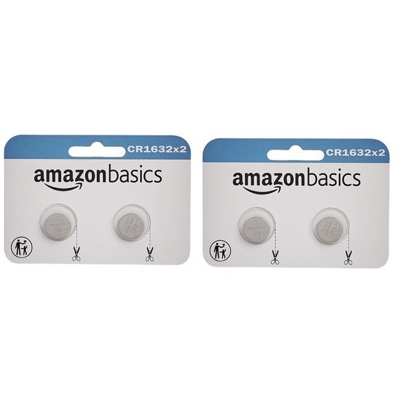 CR1632 Lithium Coin Cell Battery 3 Volt 2 Pk Long Lasting Power Mercury Free CBT - Picture 1 of 6